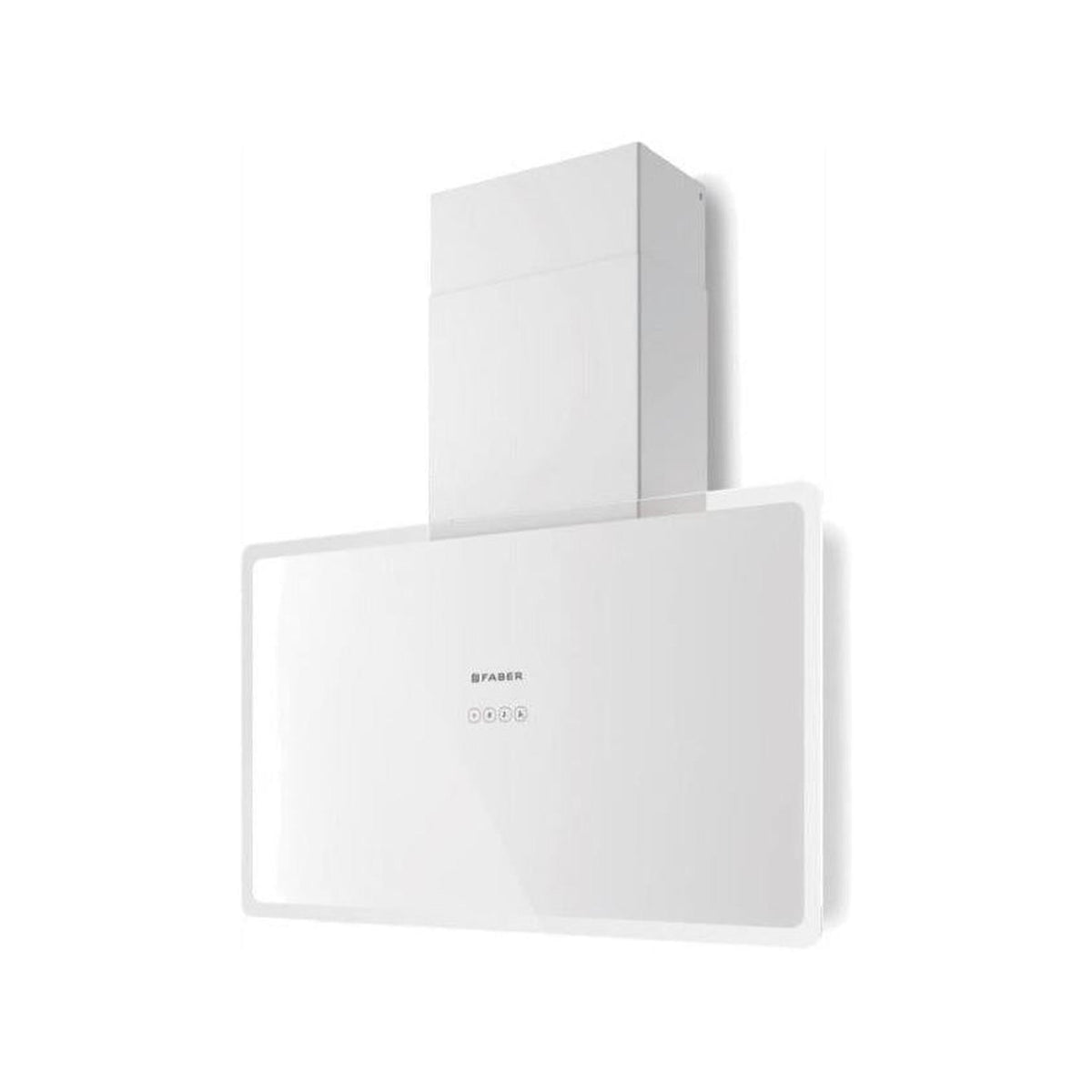 FABER GLAM FIT 80 WH CAPPA A PARETE 80CM BIANCA - 330.0528.302