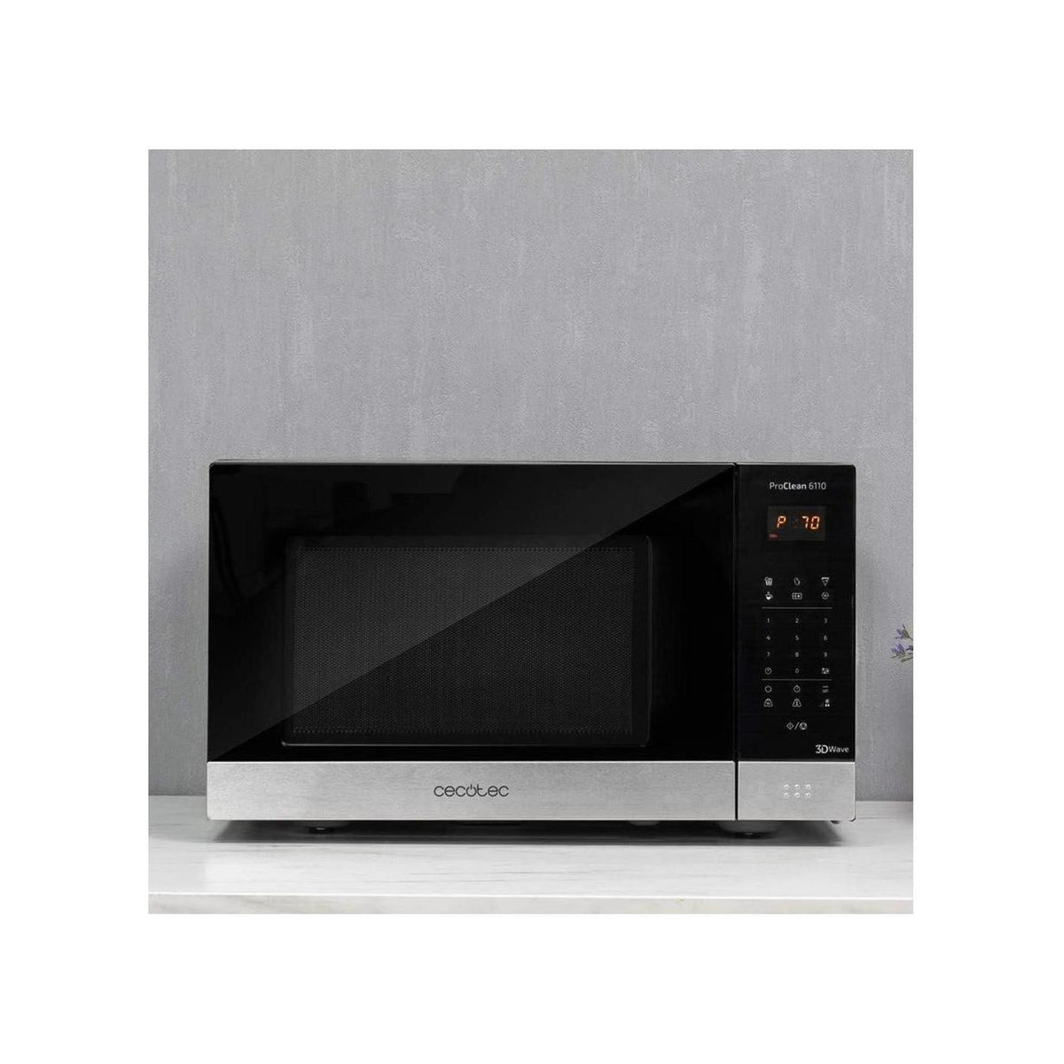 CECOTEC PROCLEAN 6110 FORNO MICROONDE 23LT 800W CON GRILL 1000W 8 FUNZIONI - PROCLEAN6110