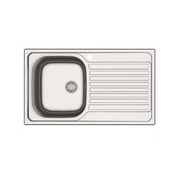 APPEL OHN861IRPC OCEANO LAVELLO 1 VASCA CON GOCCIOLATOIO A DESTRA 86x50CM INOX SPAZZOLATO