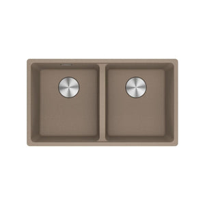 FRANKE 114.0661.688 LAVELLO 2 VASCHE 76x44 IN FRAGRANITE OYSTER