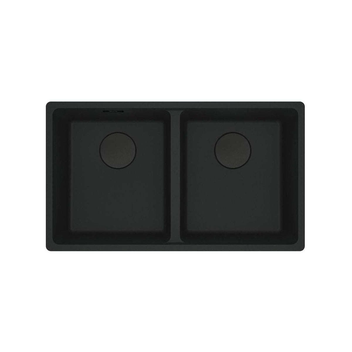 FRANKE 114.0661.682 LAVELLO 2 VASCHE 76x44 IN FRAGRANITE NERO MATT