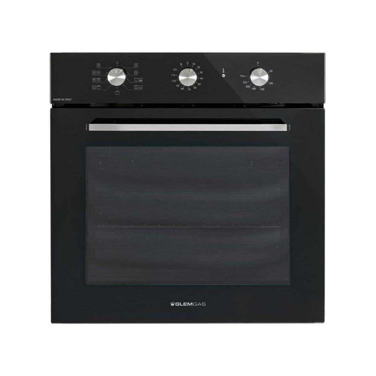 GLEM GAS GFX92BK-S6 FORNO DA INCASSO ELETTRICO TERMOVENTILATO 64LT CLASSE A NERO