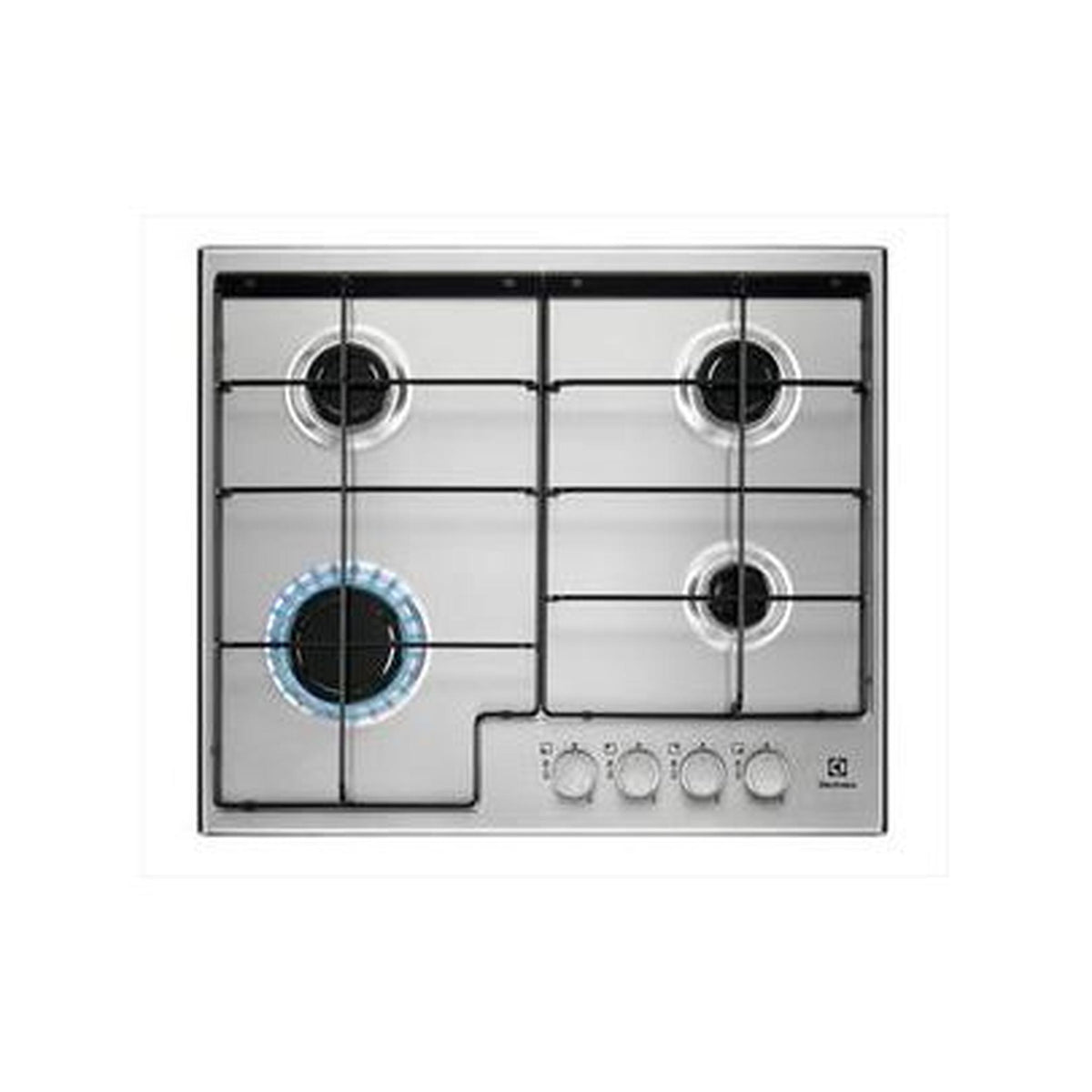 ELECTROLUX EGS6424X PIANO COTTURA DA INCASSO 60CM 4 FUOCHI A GAS INOX