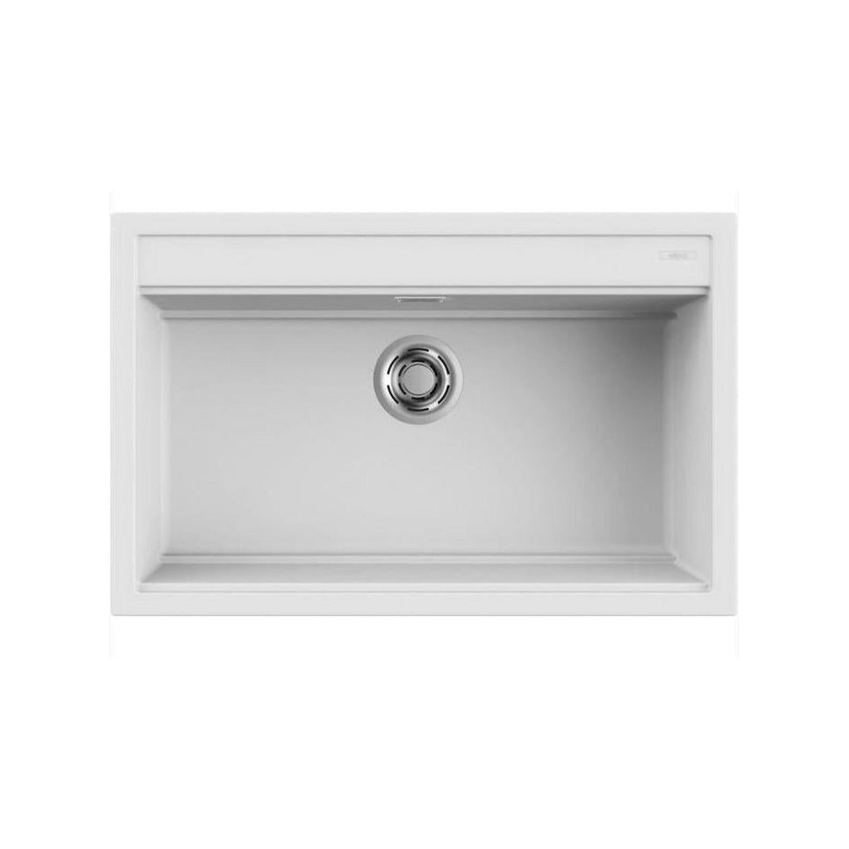 ELLECI LKB13096 BEST 130 LAVELLO MONOVASCA 79x51CM IN KERATEK BIANCO