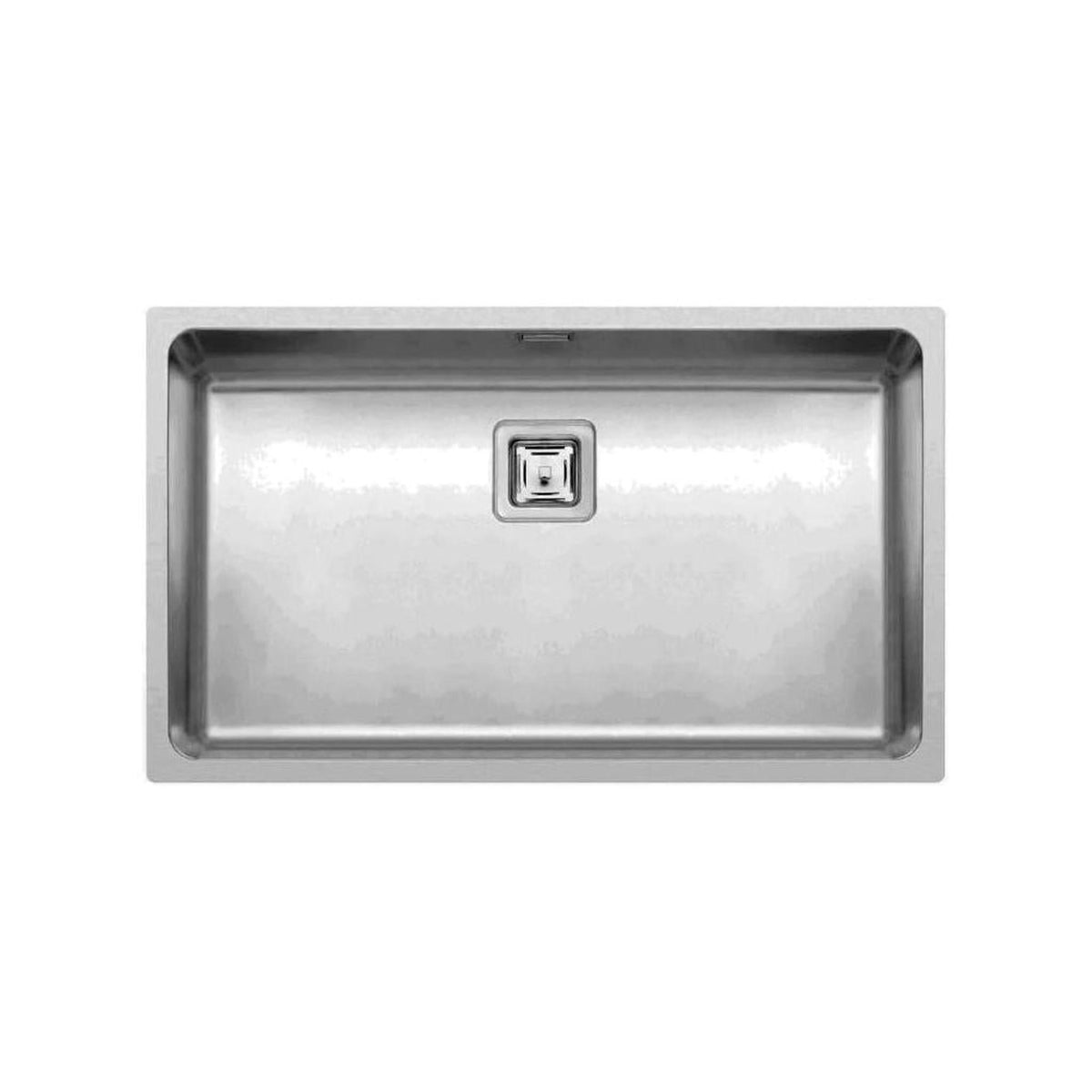 ELLECI W-SQUARE 700 LIW700SACMU LAVELLO MONOVASCA 74x44CM ACCIAIO INOX