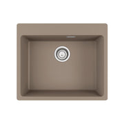 FRANKE 114.0661.701 LAVELLO MONOVASCA 59x50 IN FRAGRANITE OYSTER