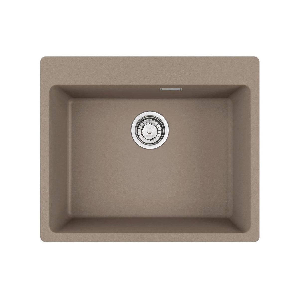 FRANKE 114.0661.701 LAVELLO MONOVASCA 59x50 IN FRAGRANITE OYSTER