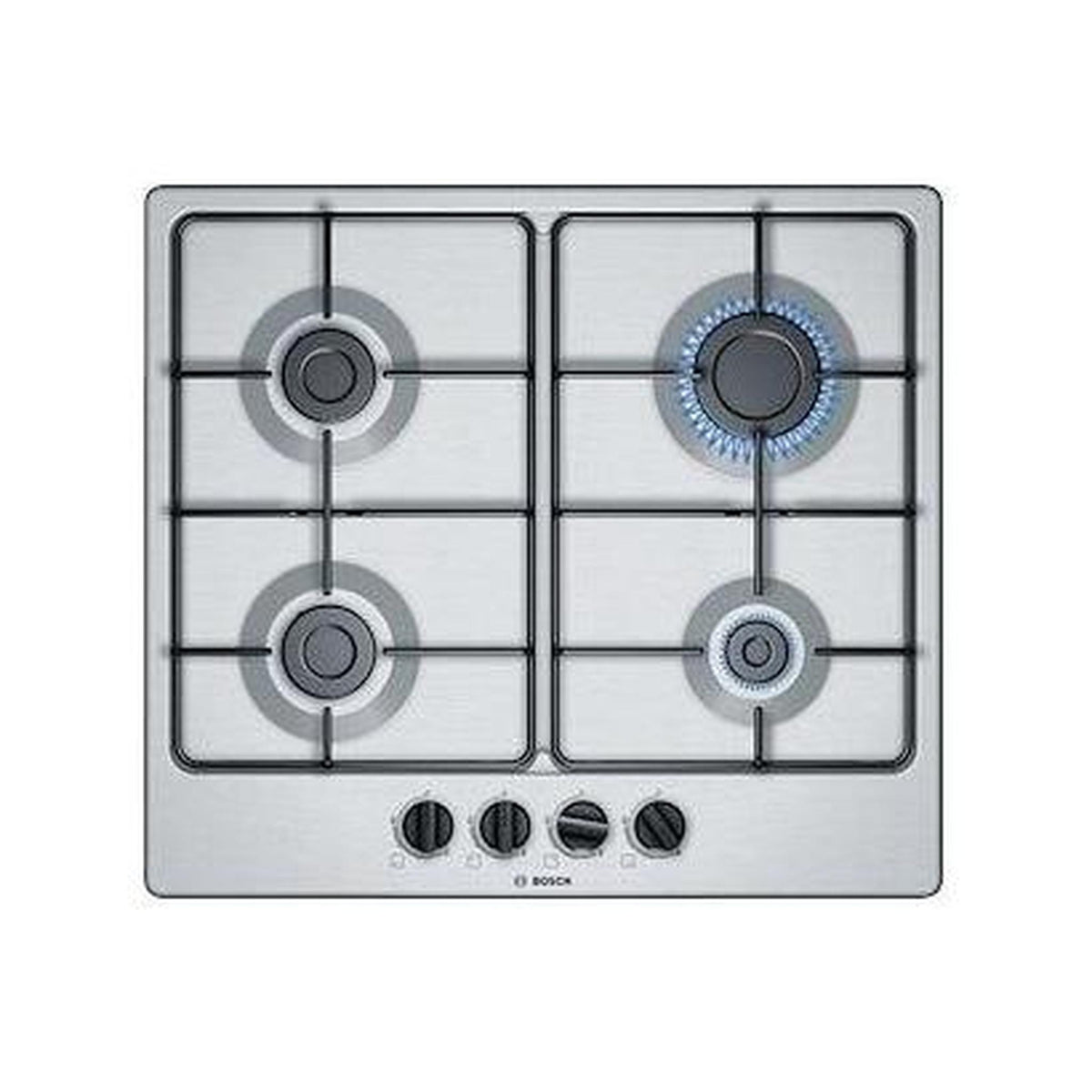 BOSCH PGP6B5B85 PIANO COTTURA DA INCASSO 60CM 4 FUOCHI A GAS ACCIAIO INOSSIDABILE - PROMO