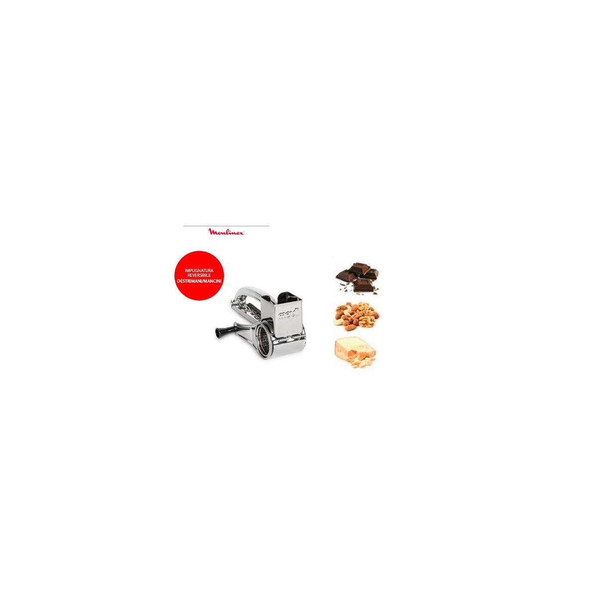 MOULINEX A45606 GRATTUGIA MANUALE INOX