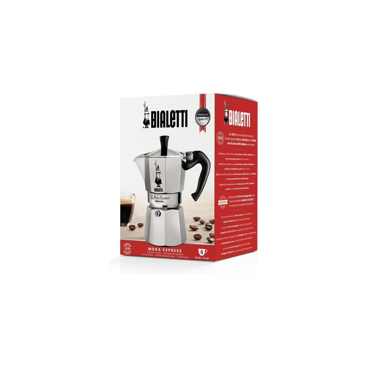 BIALETTI 1163 CAFFETTIERA 6 TAZZE
