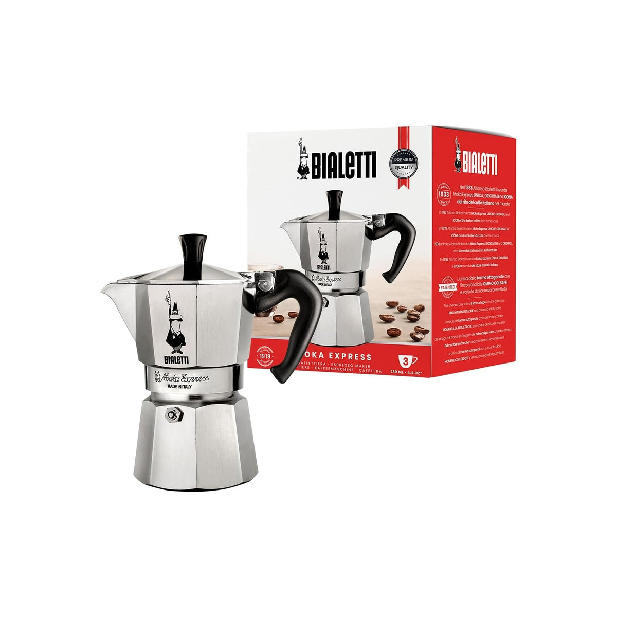 BIALETTI 1162 CAFFETTIERA 3 TAZZE