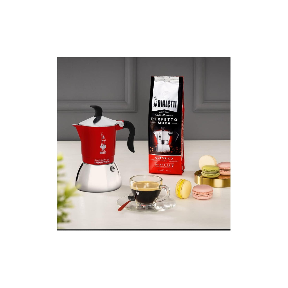 BIALETTI 7147 CAFFETTIERA 2 TAZZE ADATTA PER L'INDUZIONE
