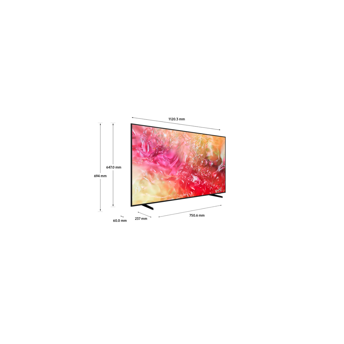 SAMSUNG UE50DU7172 TV LED 50'' 4K CRYSTAL UHD SMART TV WI-FI