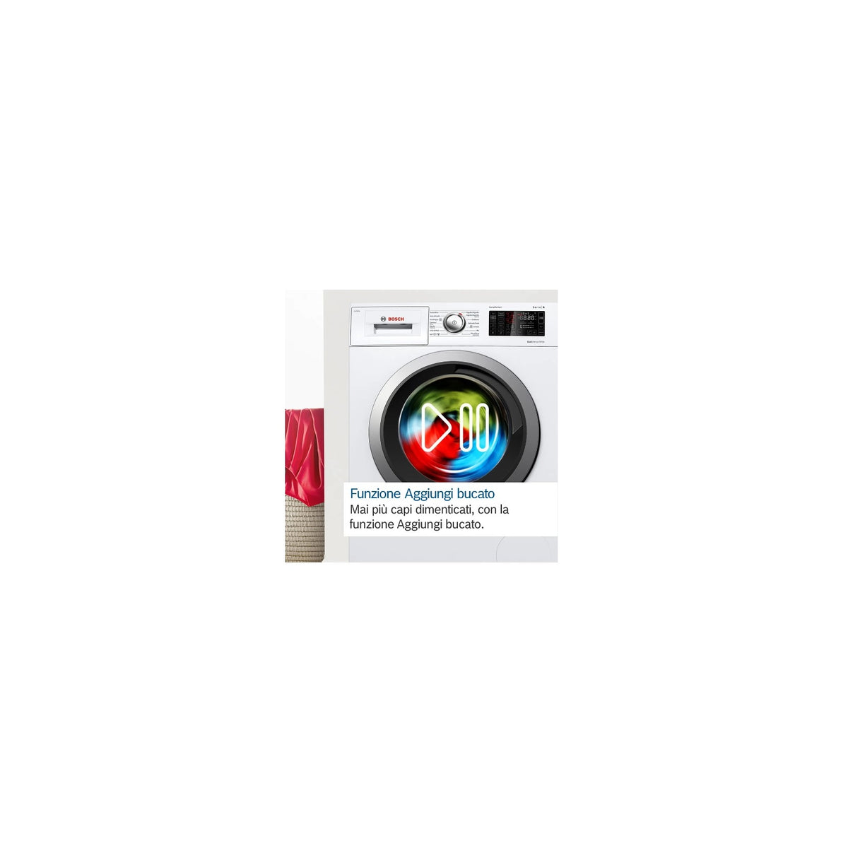 BOSCH WGG254Z9II LAVATRICE 10KG 1400 GIRI VAPORE CLASSE A