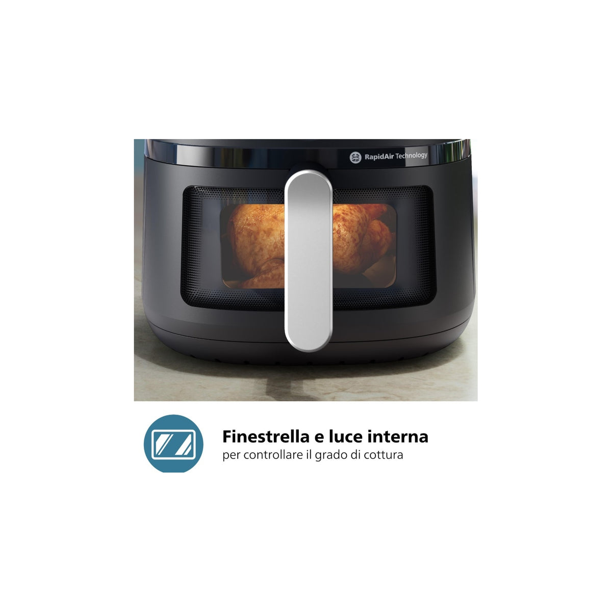 PHILIPS AIRFRYER SERIE 2000 NA231/00 FRIGGITRICE AD ARIA 6.2LT