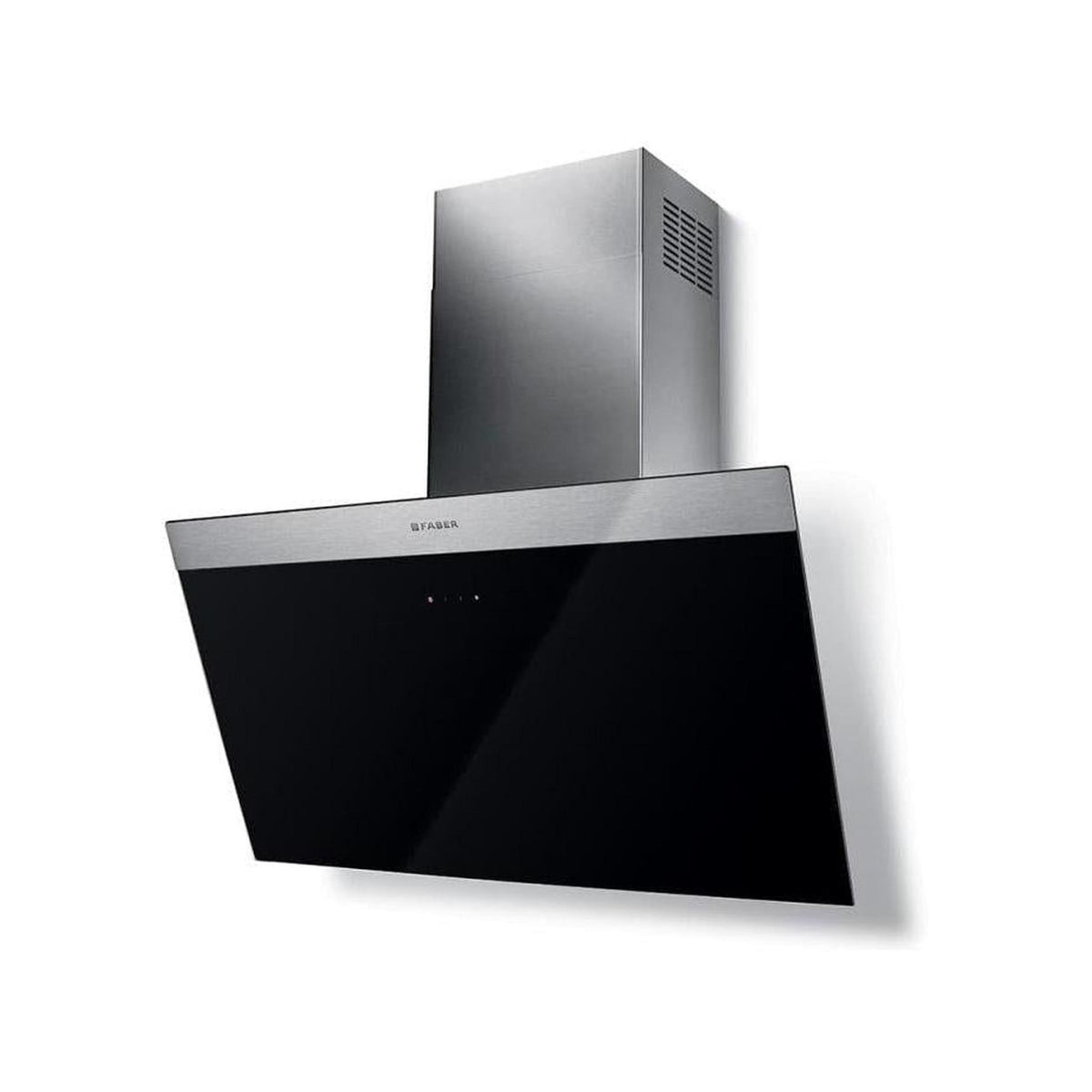 FABER DAISY + BK A 80 330.0612.374 CAPPA A PARETE 80CM CLASSE A+ NERO E INOX