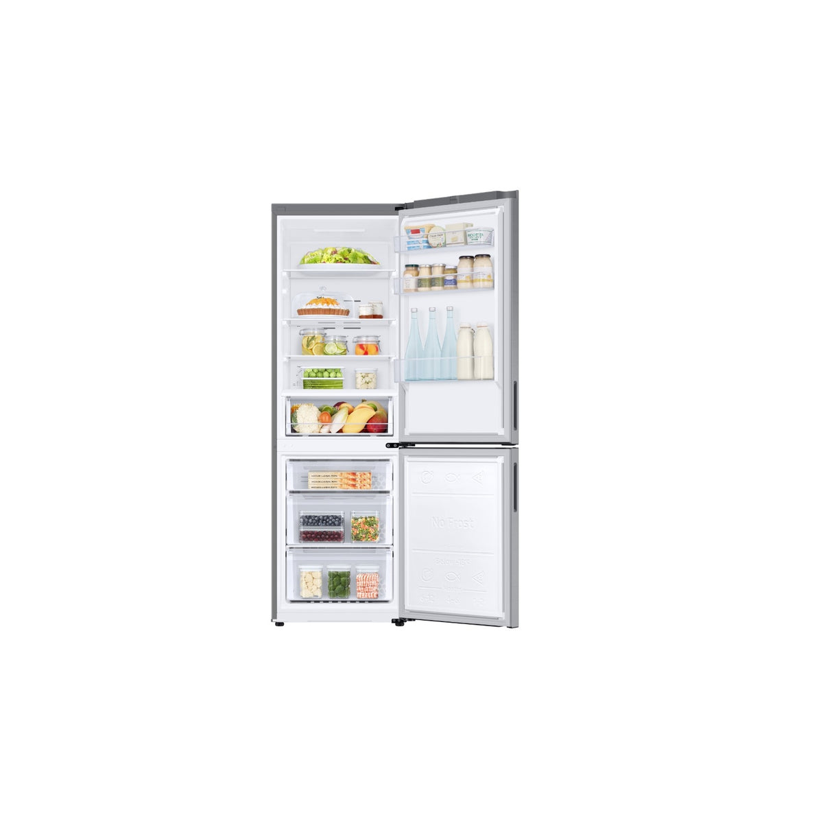 SAMSUNG RB33B610ESA FRIGORIFERO COMBINATO 344 LT TOTAL NO FROST CLASSE E INOX