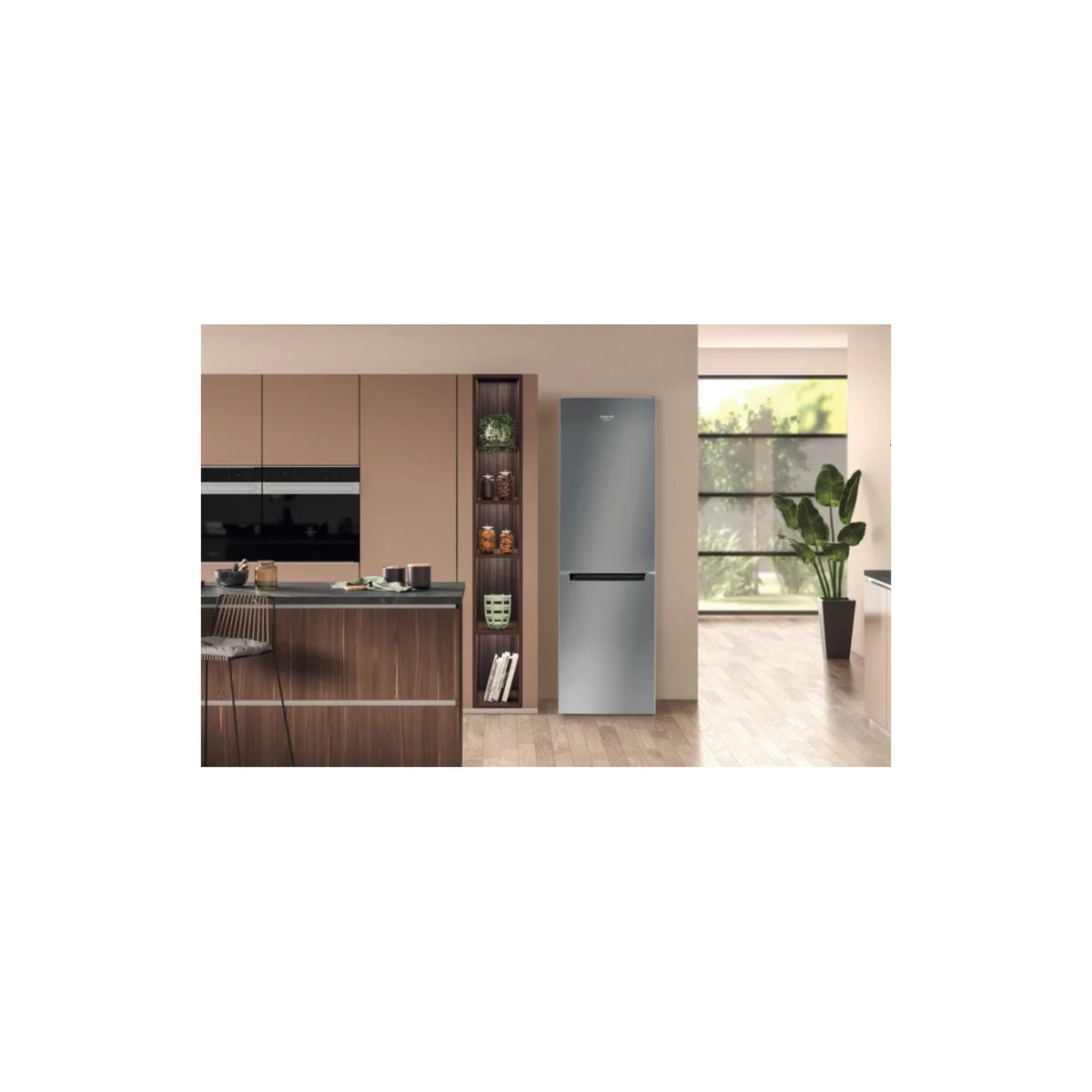 HOTPOINT ARISTON HA8 SN2E X FRIGORIFERO COMBINATO VENTILATO 328LT CLASSE E INOX - HA8SN2EX