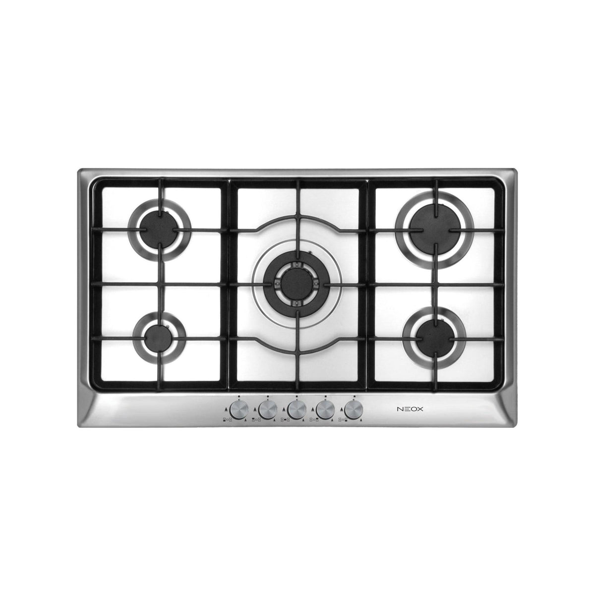 NEOX A0905VTGC ECO LINE 90 PIANO COTTURA 90CM 5 FUOCHI A GAS - INOX