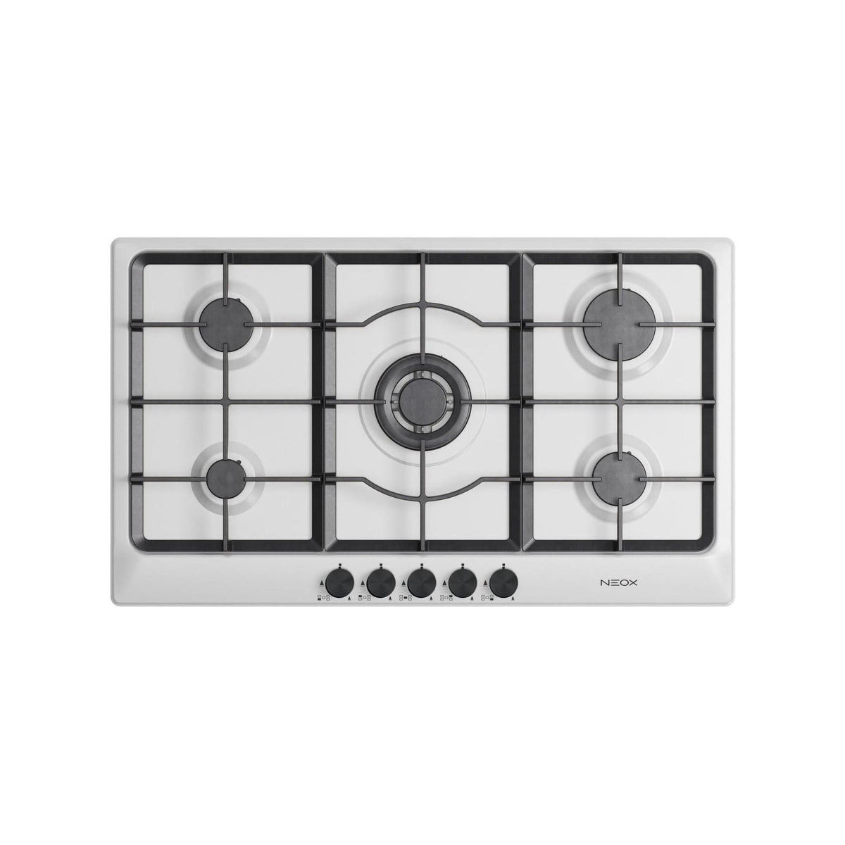 NEOX A0905VTGC ECO LINE 90 PIANO COTTURA 90CM 5 FUOCHI A GAS - BIANCO