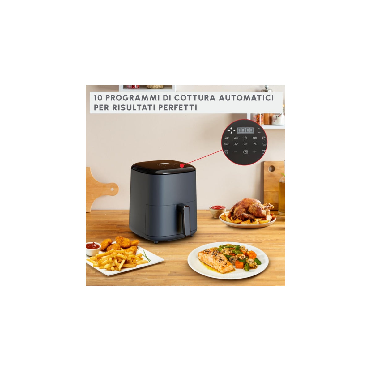 MOULINEX EZ245B FRIGGITRICE AD ARIA 5LT