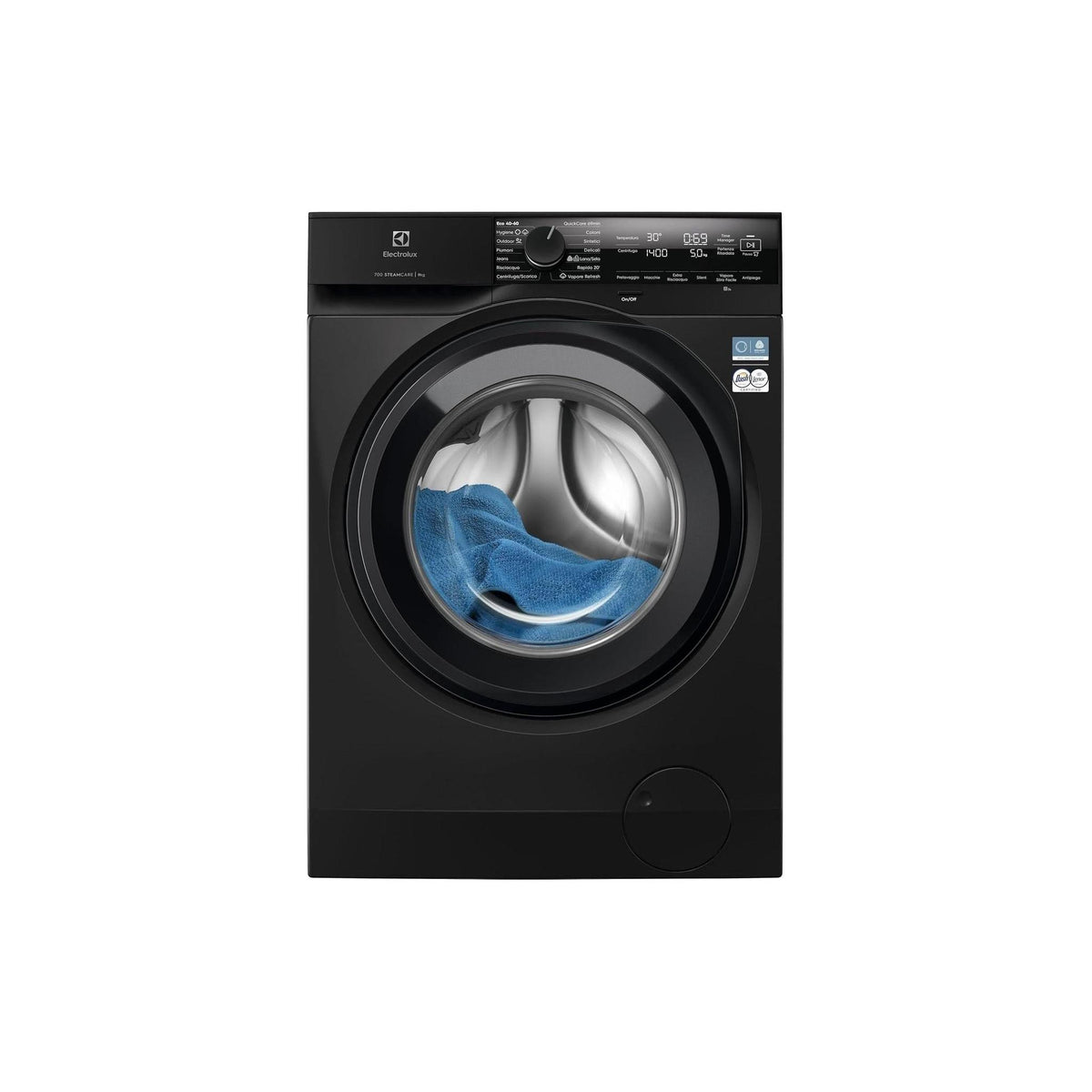 ELECTROLUX EW7F49DG LAVATRICE 9KG 1400 GIRI VAPORE CLASSE A