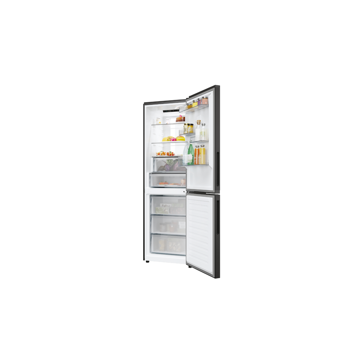 CANDY CNCQ4T618EB FRIGORIFERO COMBINATO 355LT NO FROST CLASSE E NERO