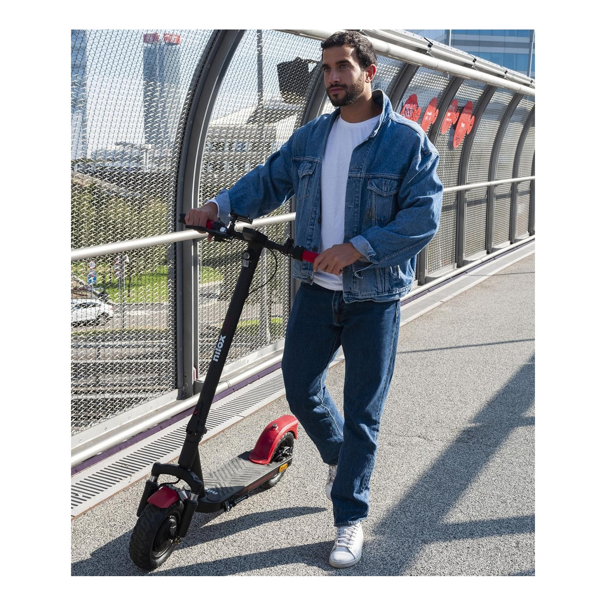 NILOX ESCOOTER ANT MONOPATTINO CON RUOTE DA 10'' VELOCITA' MAX 25KM/H