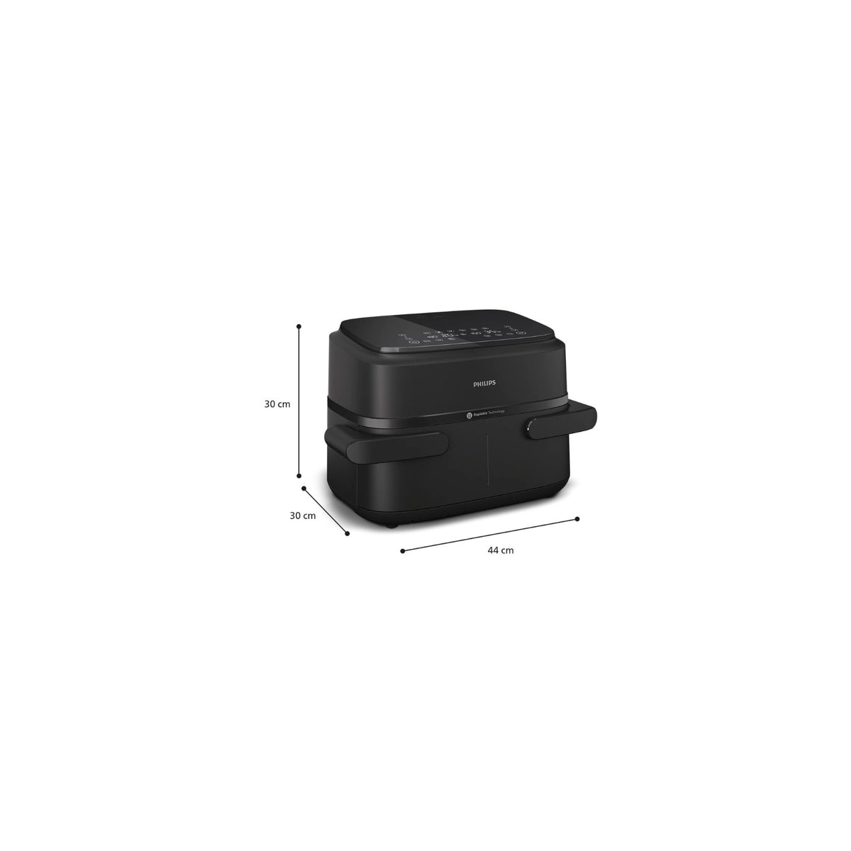 PHILIPS AIRFRYER SERIE 1000 FRIGGITRICE AD ARIA 7 LT 2 CESTELLI - NA150/00