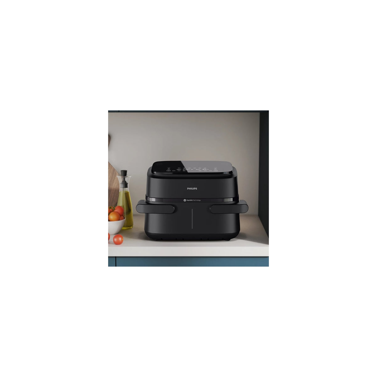PHILIPS AIRFRYER SERIE 1000 FRIGGITRICE AD ARIA 7 LT 2 CESTELLI - NA150/00
