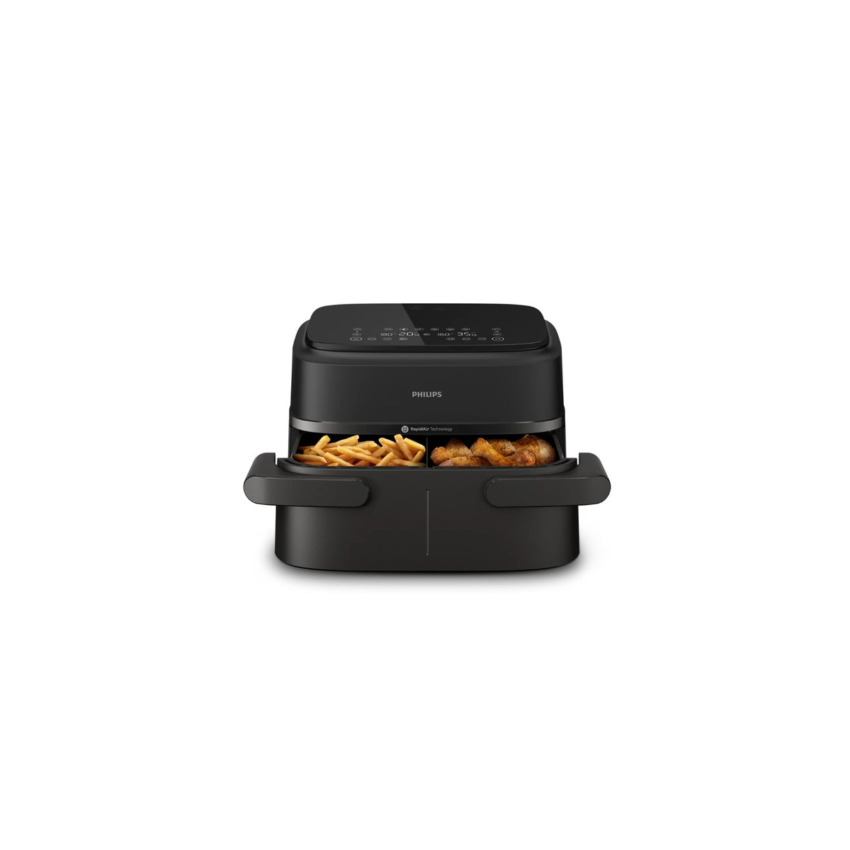 PHILIPS AIRFRYER SERIE 1000 FRIGGITRICE AD ARIA 7 LT 2 CESTELLI - NA150/00