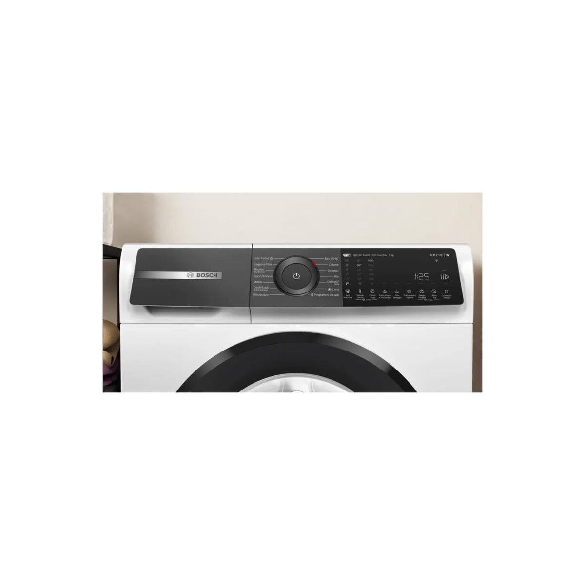 BOSCH WGH24400IT LAVATRICE 9KG 1400 GIRI VAPORE WIFI CLASSE A
