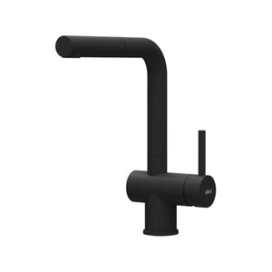 ELLECI ALUNA PLUS MGKA0240 MISCELATORE CON DOCCETTA ESTRAIBILE IN GRANITEK NERO