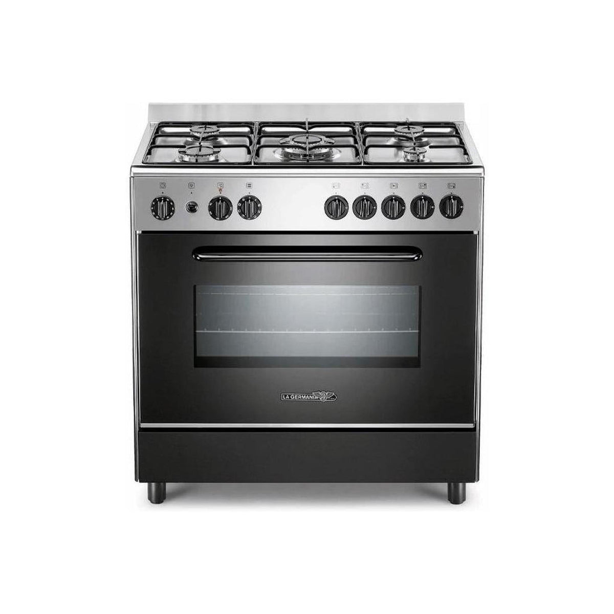 LA GERMANIA S85C61XT/24 CUCINA 80x50 5 FUOCHI A GAS FORNO ELETTRICO CLASSE A