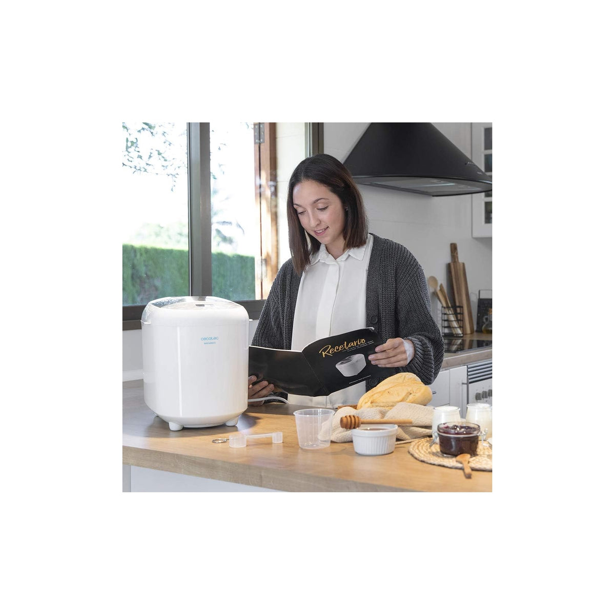 CECOTEC BREAD E CO 1000 DELICIOUS MACCHINA PER IL PANE 550W CAPACITA' MAX 1KG - BREADCO1000DELICIOUS