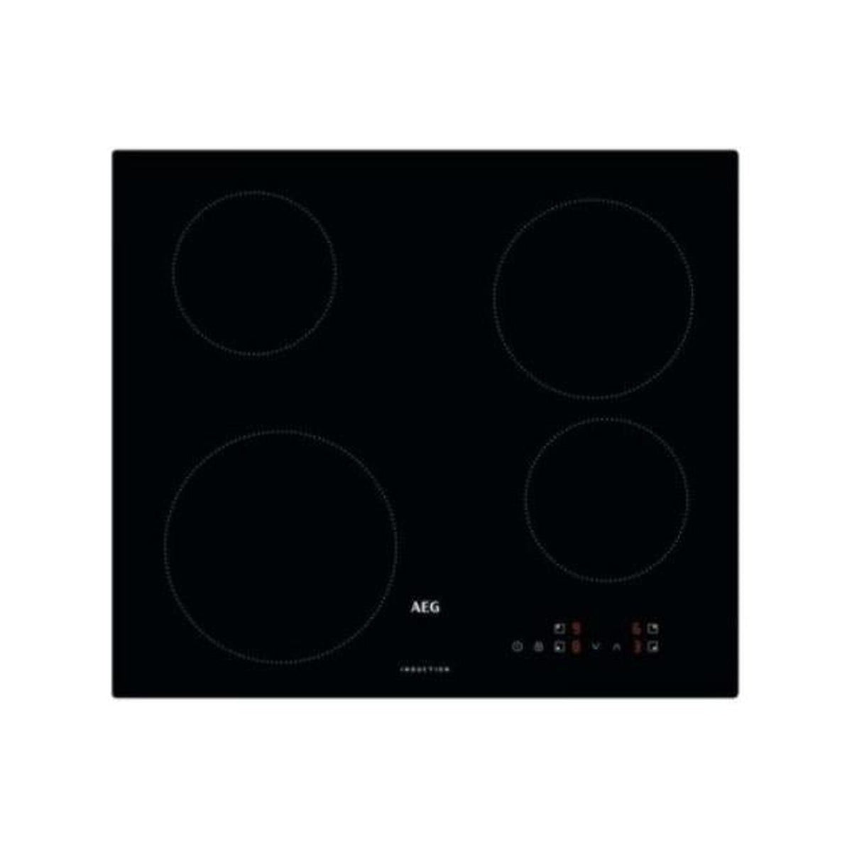 AEG IBK64204CB PIANO COTTURA A INDUZIONE 60CM 4 ZONE COTTURA IN VETROCERAMICA NERO - PROMO