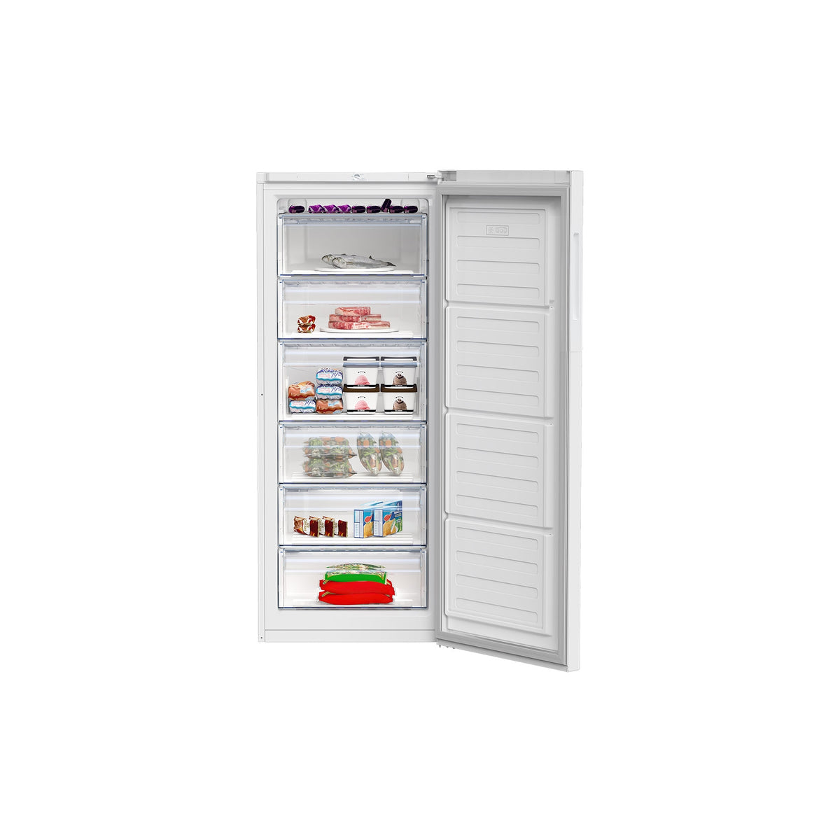 BEKO RFSA240M41WN CONGELATORE VERTICALE LIBERA INSTALLAZIONE 215LT CLASSE E
