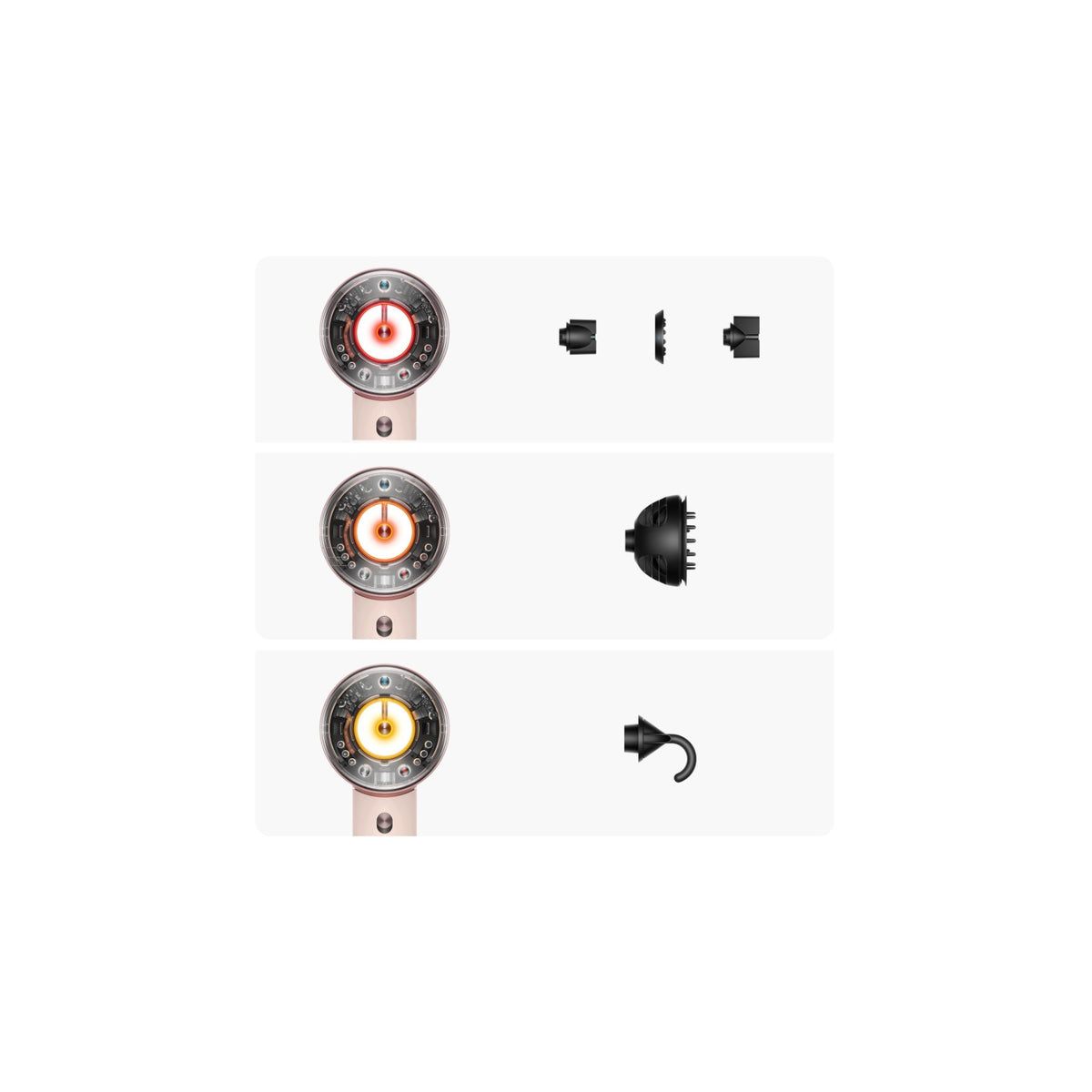 DYSON SUPERSONIC NURAL CAPELLI LISCI E ONDULATI - 113407-01
