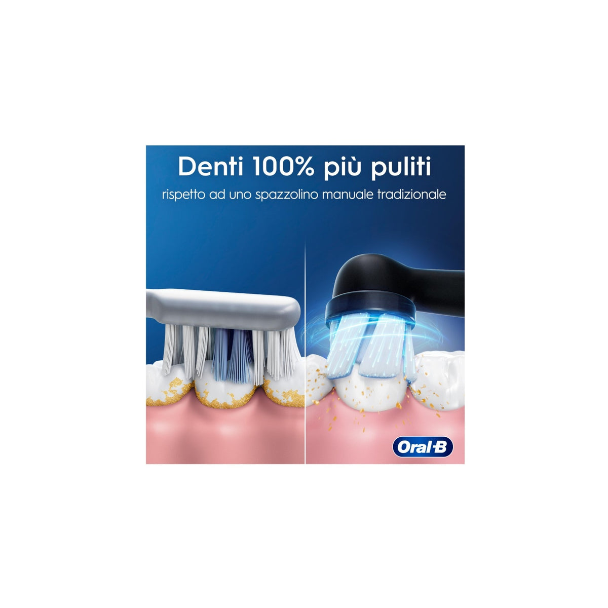 BRAUN ORAL-B IO2 SPAZZOLINO ELETTRICO COLORE NERO - IO2BLACK