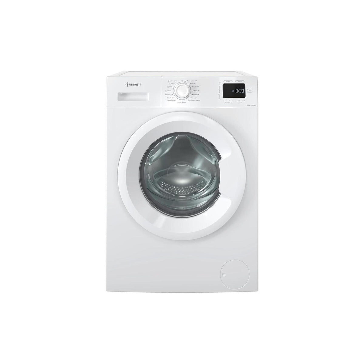 INDESIT IM 1072 MY TIME IT LAVATRICE 10KG 1200 GIRI INVERTER CLASSE A - IM1072MYTIME
