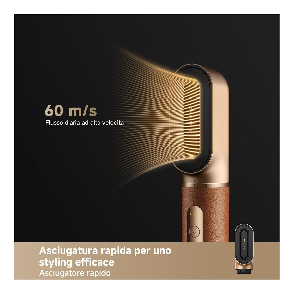 DREAME AIRSTYLE PRO CON 7 ACCESSORI MAGNETICI - DREAIRSTYLEPR
