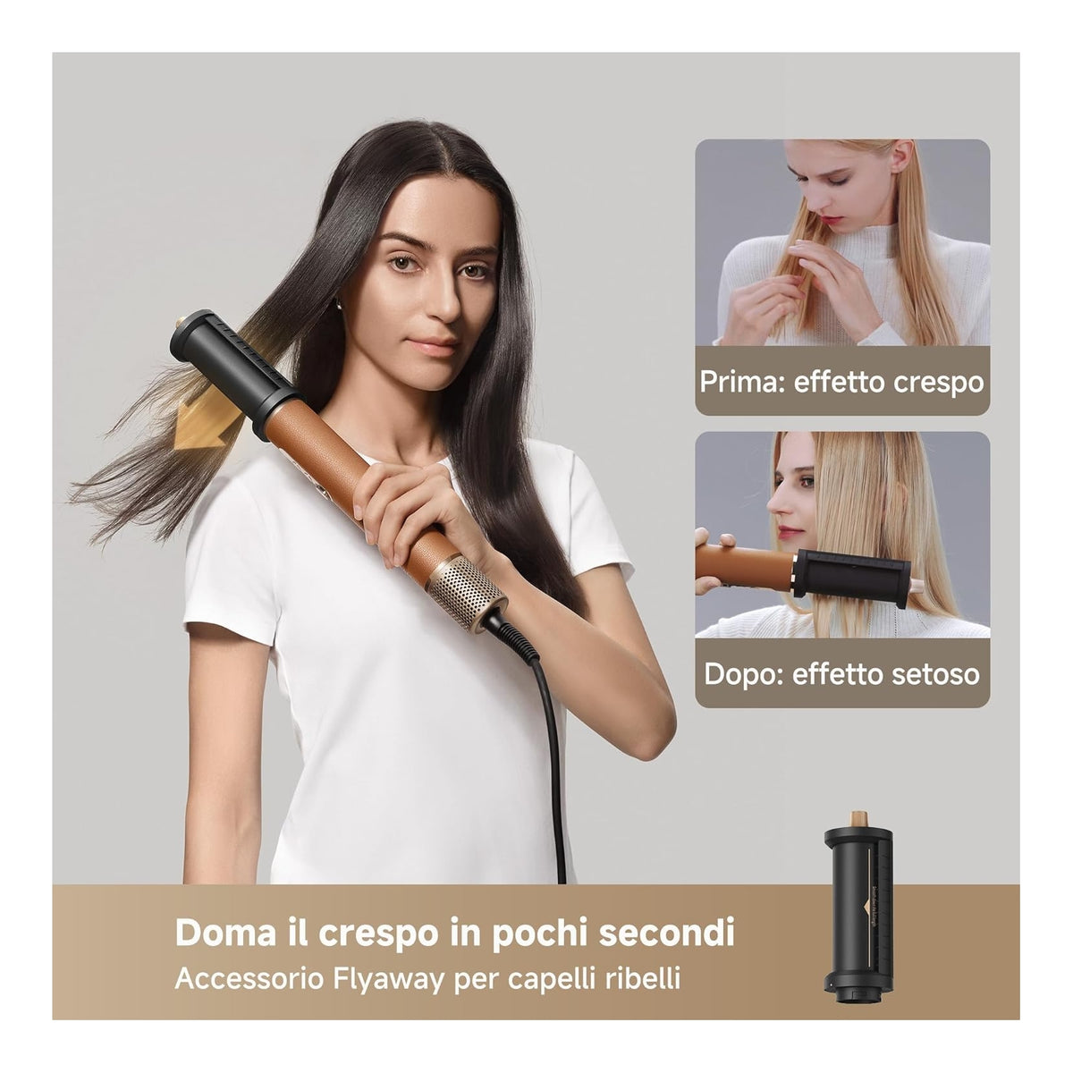DREAME AIRSTYLE PRO CON 7 ACCESSORI MAGNETICI - DREAIRSTYLEPR