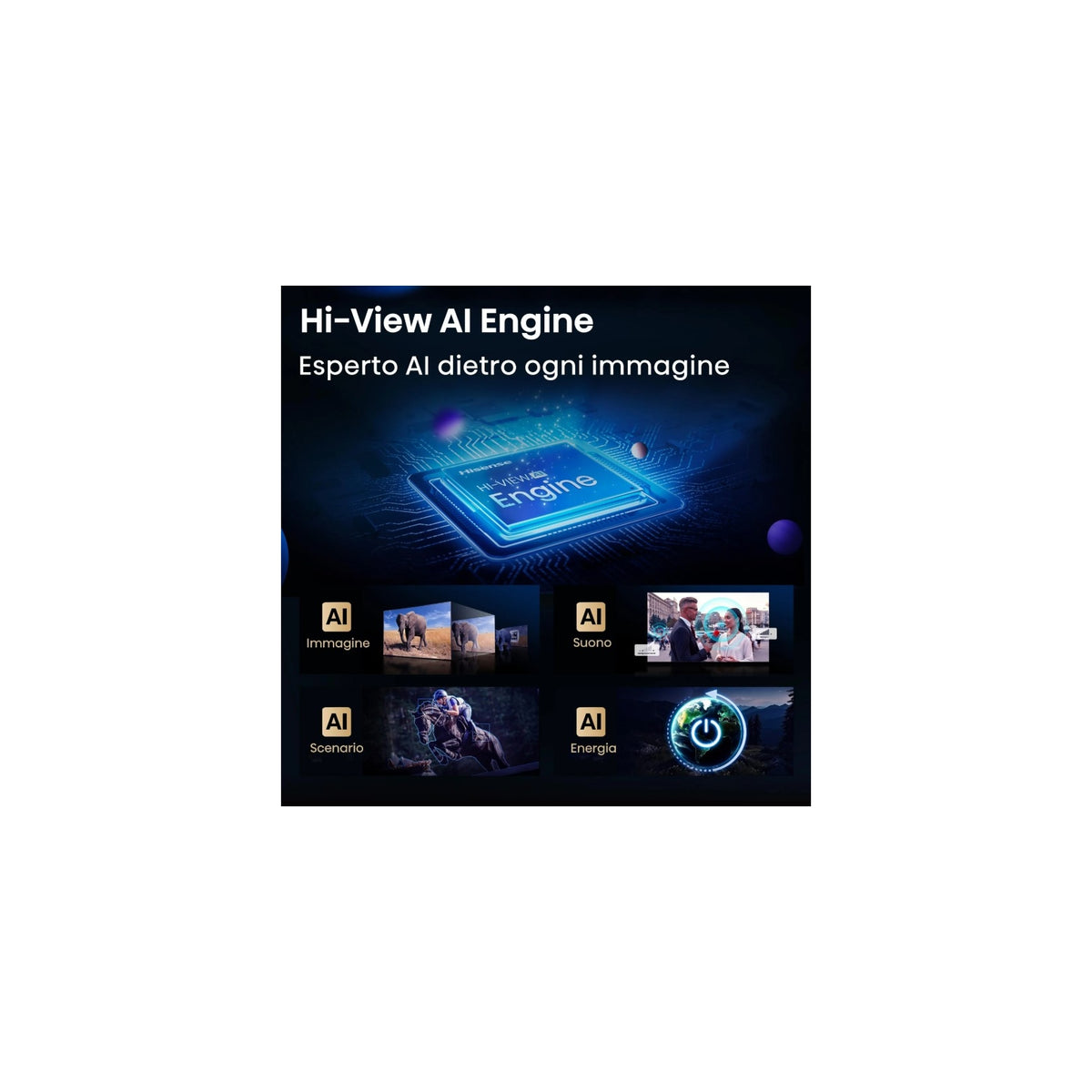 HISENSE 50U79Q TV QLED 50'' MINI-LED UHD 4K SMART TV