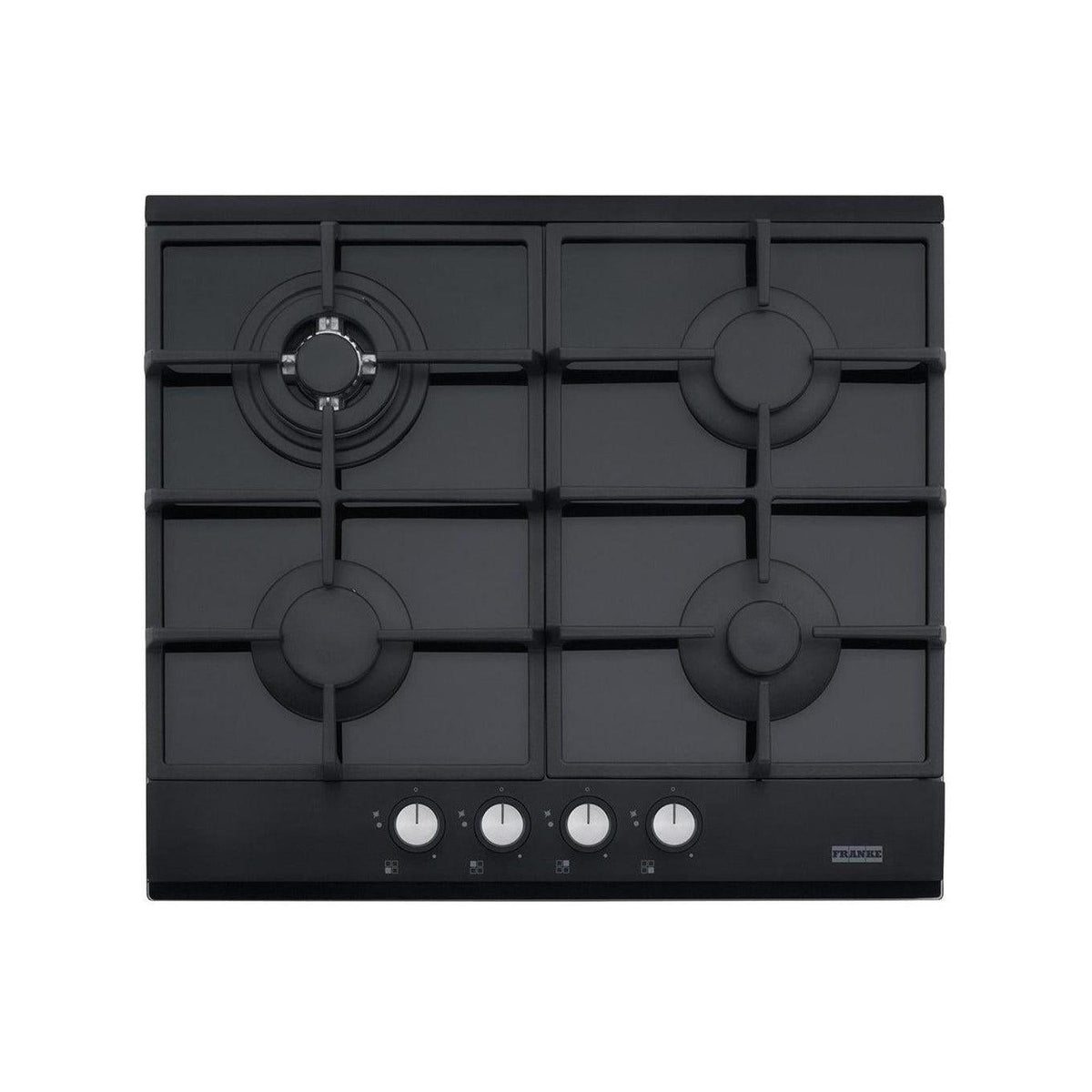 FRANKE FHNG 604 4G TC BK C - 106.0490.177 PIANO COTTURA DA INCASSO 60CM 4 FUOCHI A GAS COLORE NERO