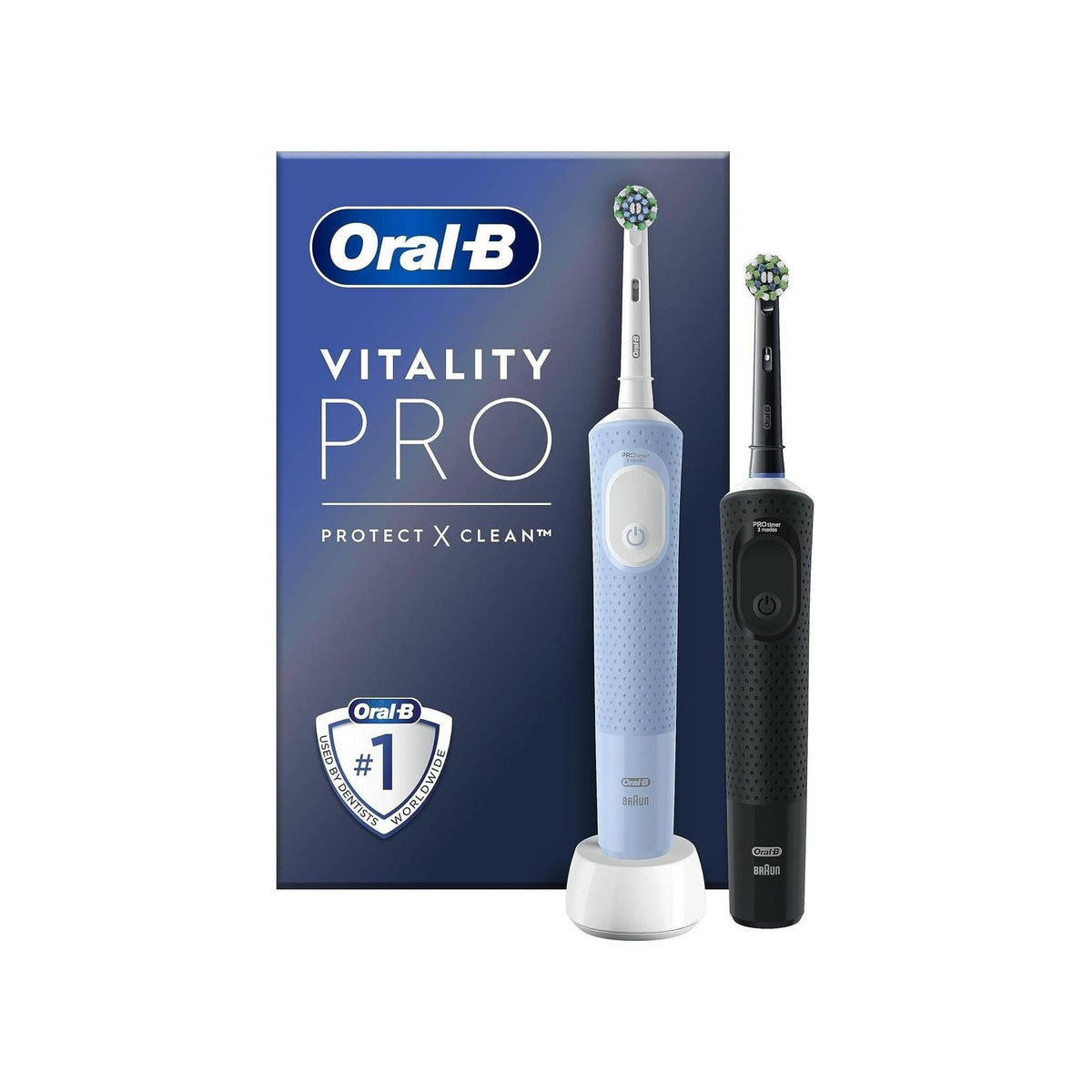 BRAUN ORAL-B VITALITY PRO DUO SPAZZOLINO ELETTRICO CONFEZIONE BIPACCO