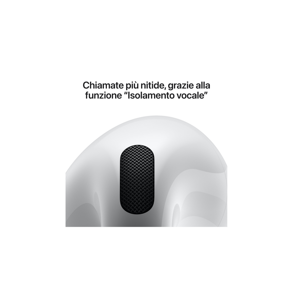 APPLE MXP63ZM/A AIRPODS 4 AURICOLARI WIRELESS USB-C COLORE BIANCO