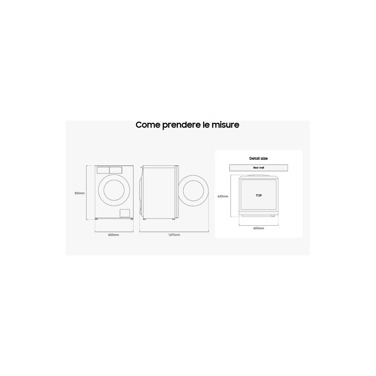 SAMSUNG WF90F09C4SU3 LAVATRICE 9KG 1400 GIRI ECODOSATORE WIFI CLASSE A - SILVER