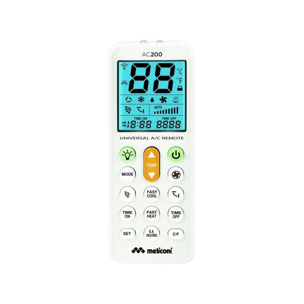 MELICONI AC200 TELECOMANDO UNIVERSALE PER CLIMATIZZATORI - 802102