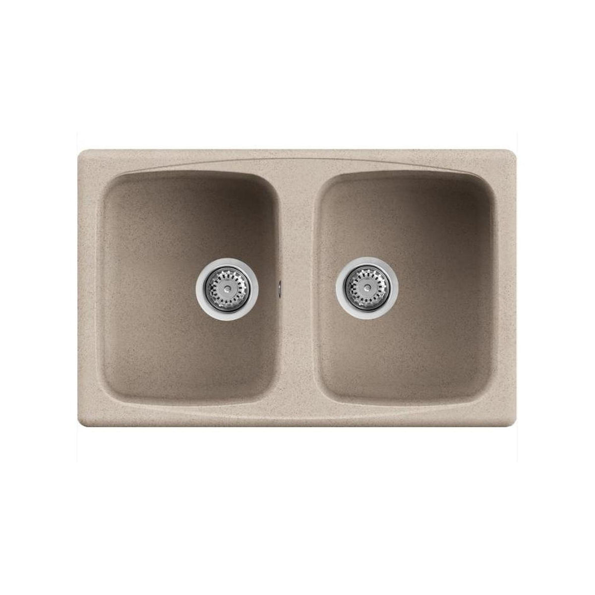 ELLECI MASTER 350 LGM35051 LAVELLO 2 VASCHE 79x50CM - AVENA
