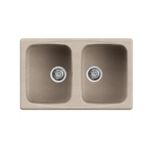 ELLECI MASTER 350 LGM35051 LAVELLO 2 VASCHE 79x50CM - AVENA